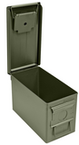 Metal Ammo Box - New - Olive Green