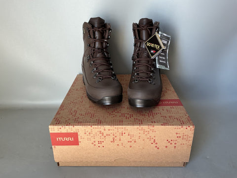 ITURRI Cold Wet Weather Boots Gore-Tex Brown NEW Size UK 6L