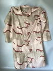 Saudi Army Royal Forces Desert Camo Light Shower Over Coat - Extra Large