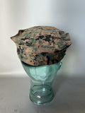 USMC 8 Point Garrison Cover Cap Woodland MARPAT