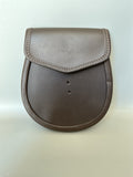Royal Regiment of Scotland Brown Leather Sporran Purse (Y92)