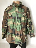 Coat Cold Weather M-65 BDU Field, Camouflage Pattern, Medium Short (82)