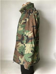 Coat Cold Weather M-65 BDU Field, Camouflage Pattern, Medium Short (82)