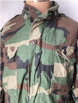 Coat Cold Weather M-65 BDU Field, Camouflage Pattern, Medium Short (82)