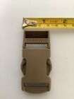 4 ITW Nexus 25mm Buckle Quick Release Backpack Webbing Strap Plastic Clip Tan