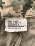 US ACU Digital Trousers 50/50 Nylon Cotton Small Extra Short 31"