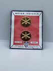 US Army Air Defence Artillery Collar Insignia Kit 24KT Gold Flashed Meyer