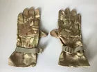 MTP Camouflage Leather Combat Gloves Warm Weather Size 9 (R47) Used