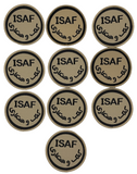 ISAF International Security Assistance Force Badge X 10
