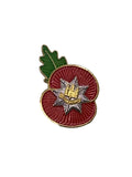 Poppy Pin Badge Royal Anglian Regiment