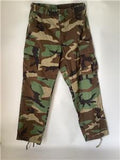 US Army Trousers Hot Weather M81 Woodland - Small Short (85)