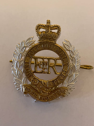 Royal Engineers Officers Cap Badge