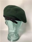 Dubai Military Dark Green Beret size 7 Fabric Headband NEW
