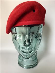 Royal Guard Saudi Arabia Red Beret size 7 - Red Fabric Headband NEW