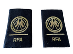 Royal Fleet Auxiliary RFA Leading Hand (COMMS) Rank Slide (pair)