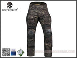 Emerson Gear Tactical G3 Military Combat Trousers Knee Pads Multicam Black 42w - New