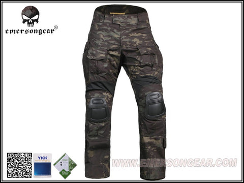 Emerson Gear G3 Combat Pants Multicam Black 38w New