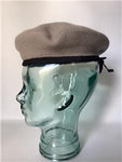 Oman Armed Forces Light Grey Beret size 7 Fabric Headband NEW