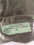Rucksack Insertion Bag - Bergen Waterproof NATO Green